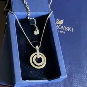 Swarovski circles necklace
